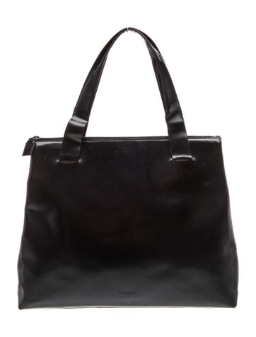Spazzolato Leather Tote