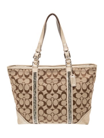 Coach Canvas Tote