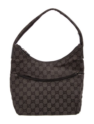 GG Canvas Shoulder Bag Vintage