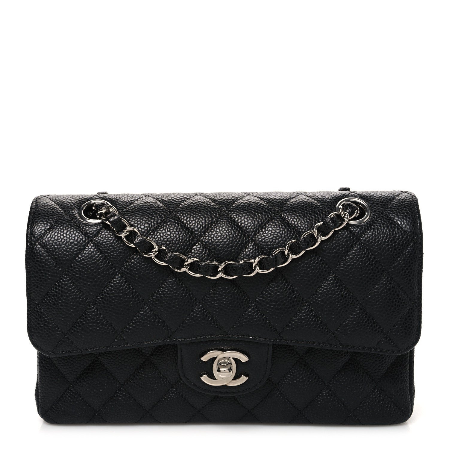 Chanel Caviar Quilted Small Double Flap Black