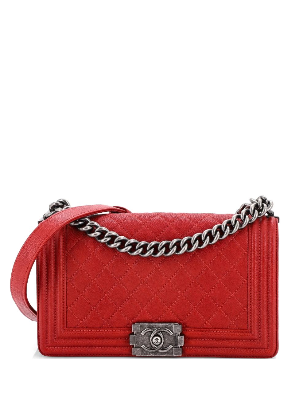 Boy Flap Bag Quilted Caviar Old Medium crossbody bag
