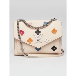Louis Vuitton Louis Vuitton Multicolor Pebbled Leather Mylockme Fleurs BB Bag