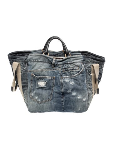 Denim Weekender Bag