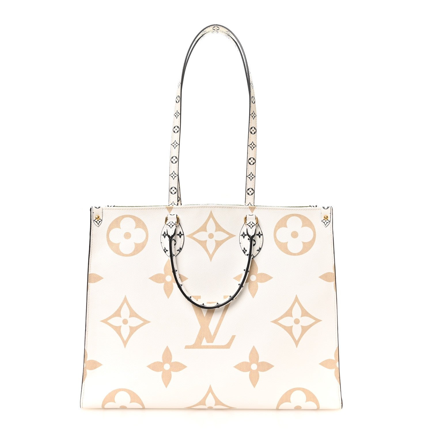 Louis Vuitton Monogram Giant Onthego GM Kaki Beige