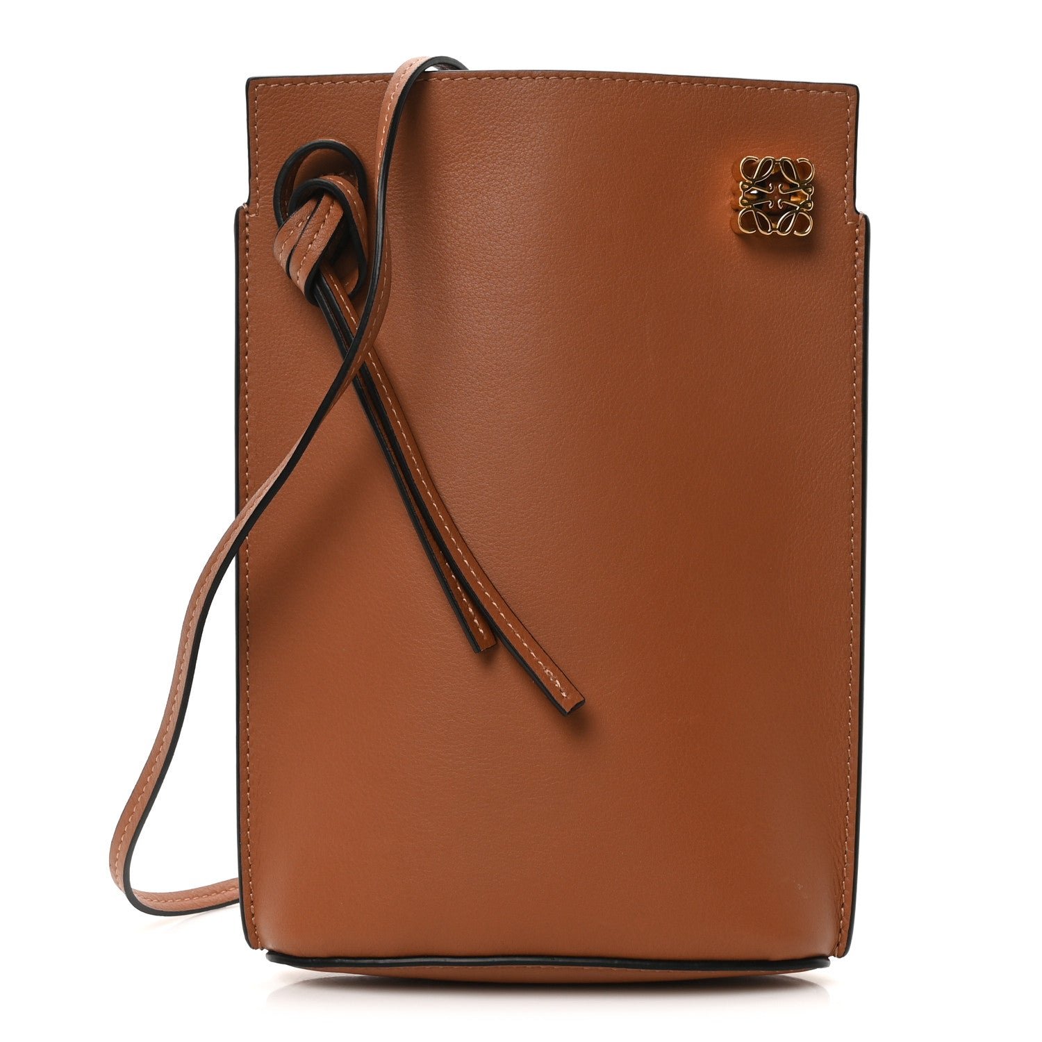 Loewe Classic Calfskin Dice Pocket Tan