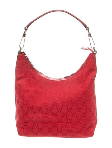 GG Canvas Shoulder Bag Vintage