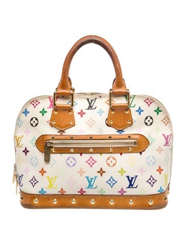X Takashi Murakami Multicolore Monogram Alma PM