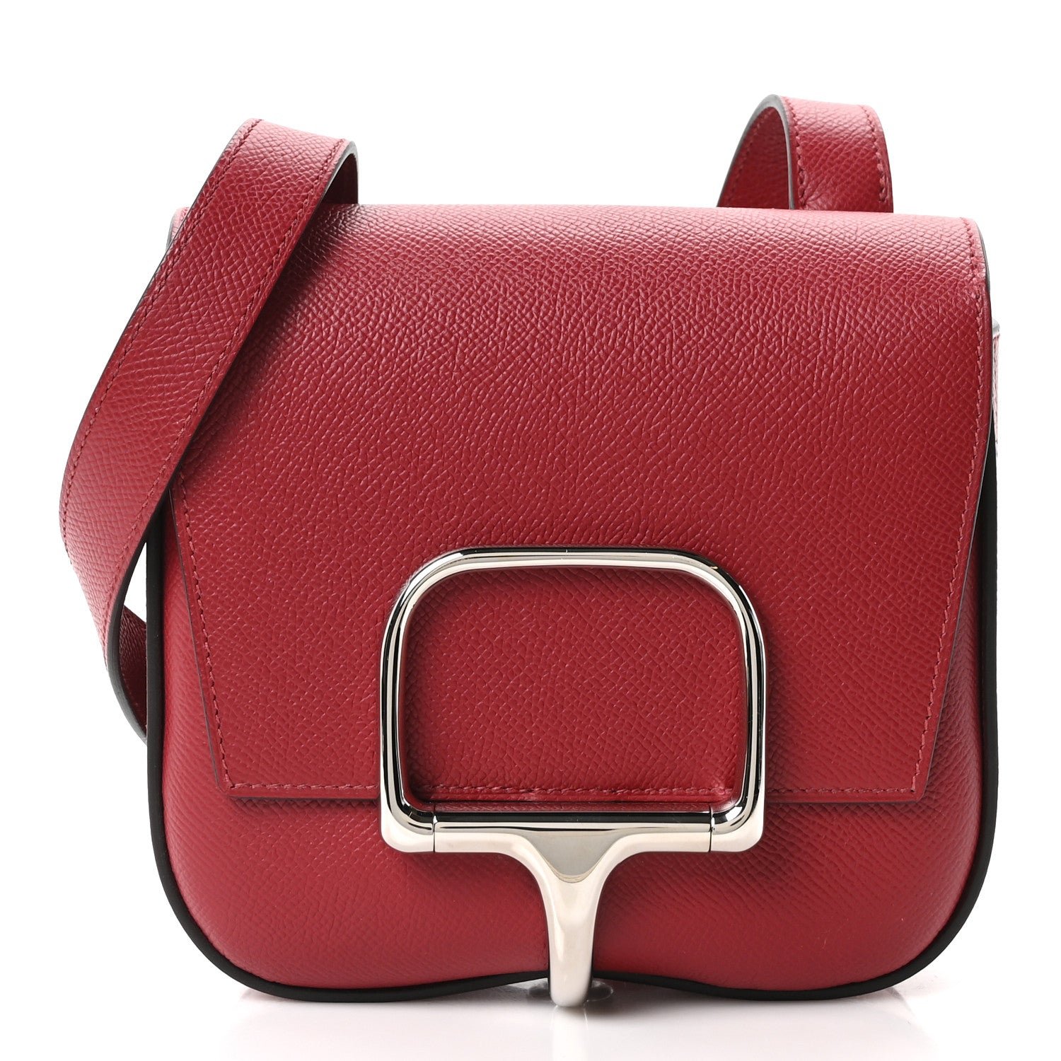 Hermes Hermes Epsom Mini Della Cavalleria Rouge Grenat