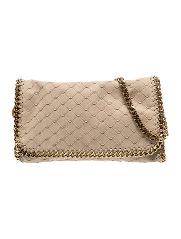 Stella McCartney Vegetarian Suede Shoulder Bag