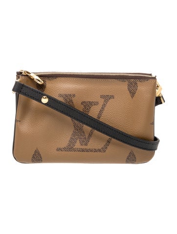 LV Monogram Pochette Double Zip