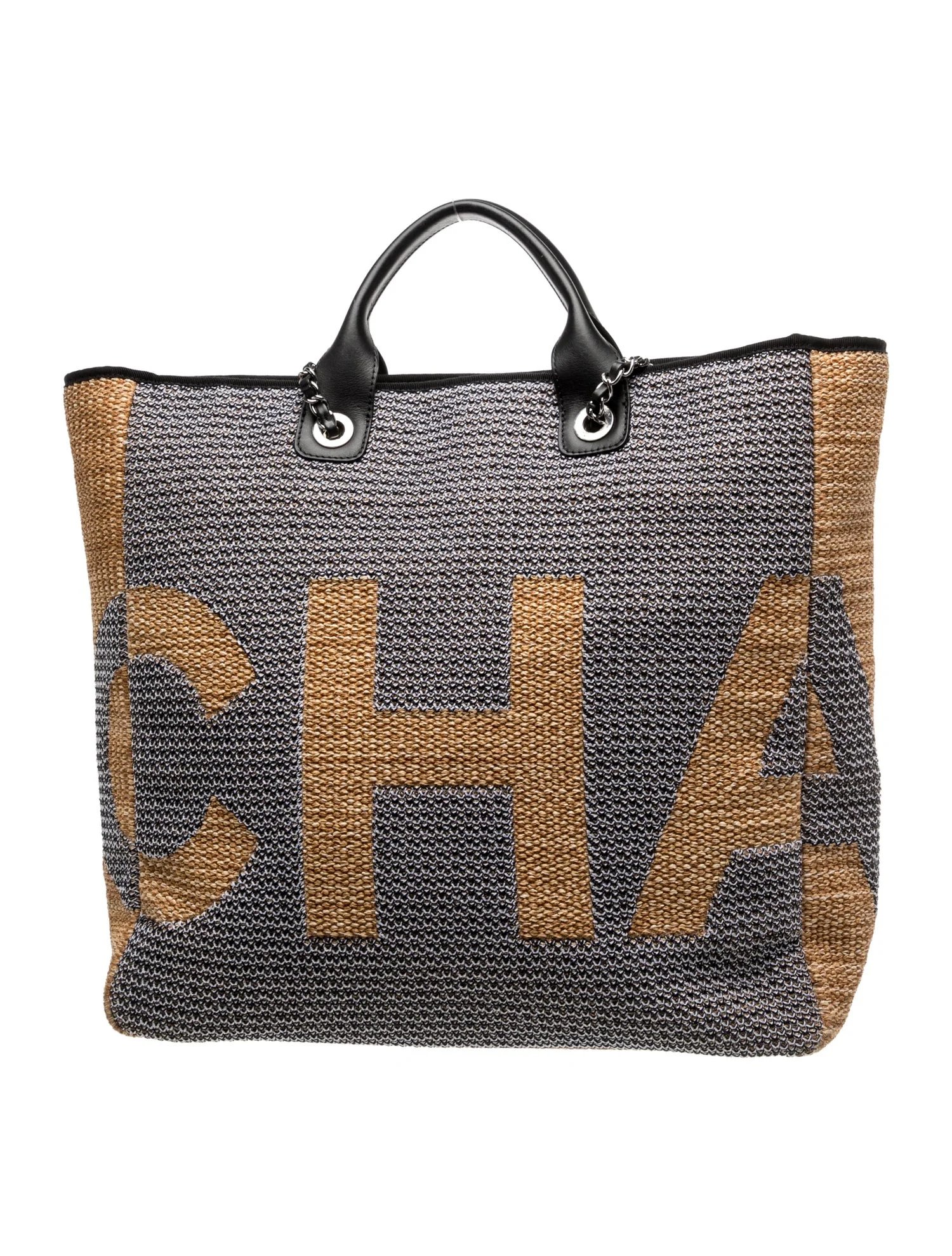 Raffia Maxi Deauville Shopping Tote