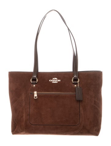 Suede Tote