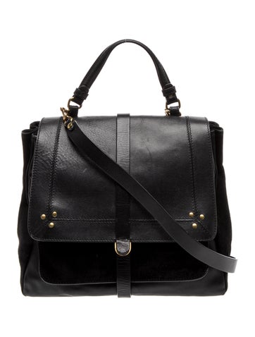 Jerome Dreyfuss Leather Top Handle Bag