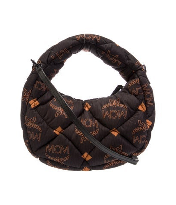 MCM Nylon Top Handle Bag