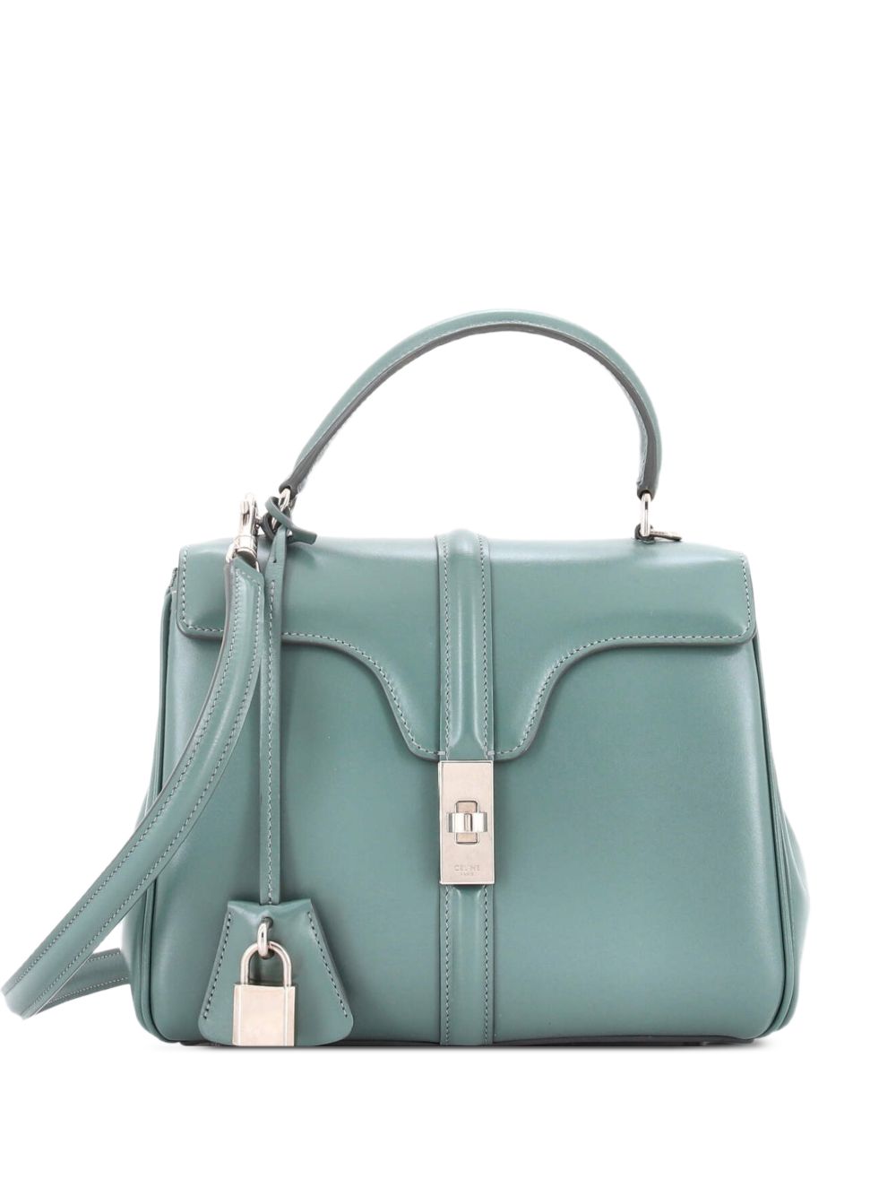16 Top Handle Bag Smooth Calfskin Small satchel