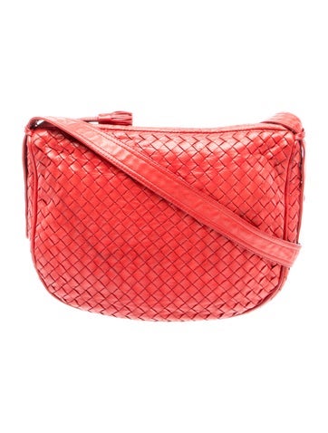 Intrecciato Crossbody Bag Vintage