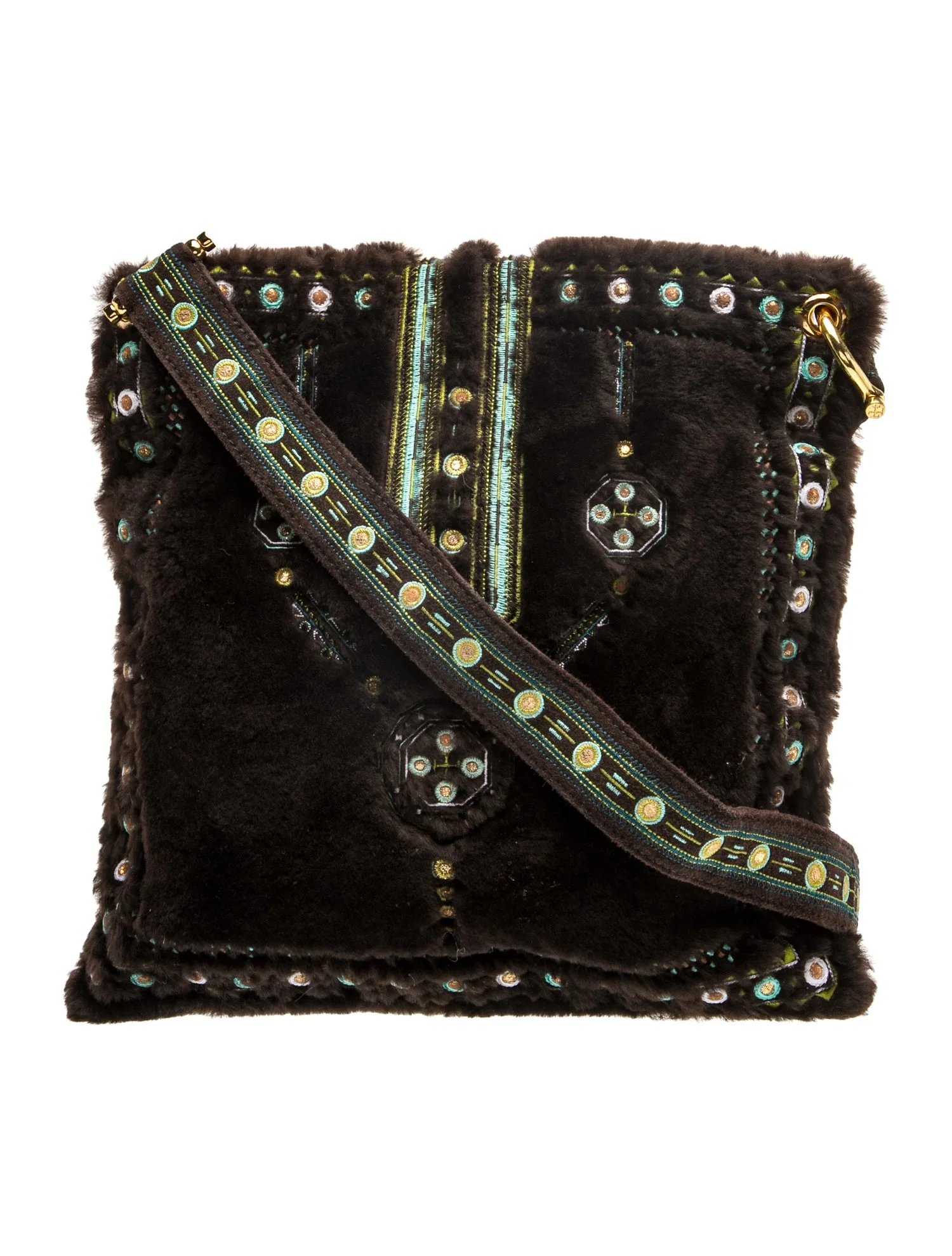Tory Burch Faux Fur Shoulder Bag