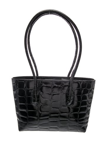 Furla Embossed Leather Shoulder Bag