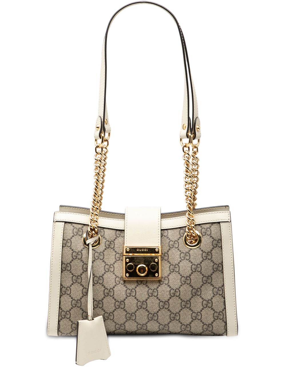 2016-2026 Small GG Supreme Padlock tote bag