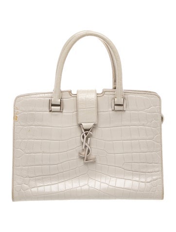 Embossed Leather Y Cabas
