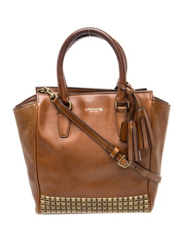 Leather Top Handle Bag
