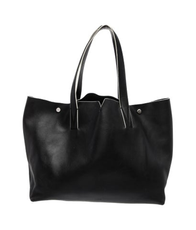 Vince Leather Top Handle Bag