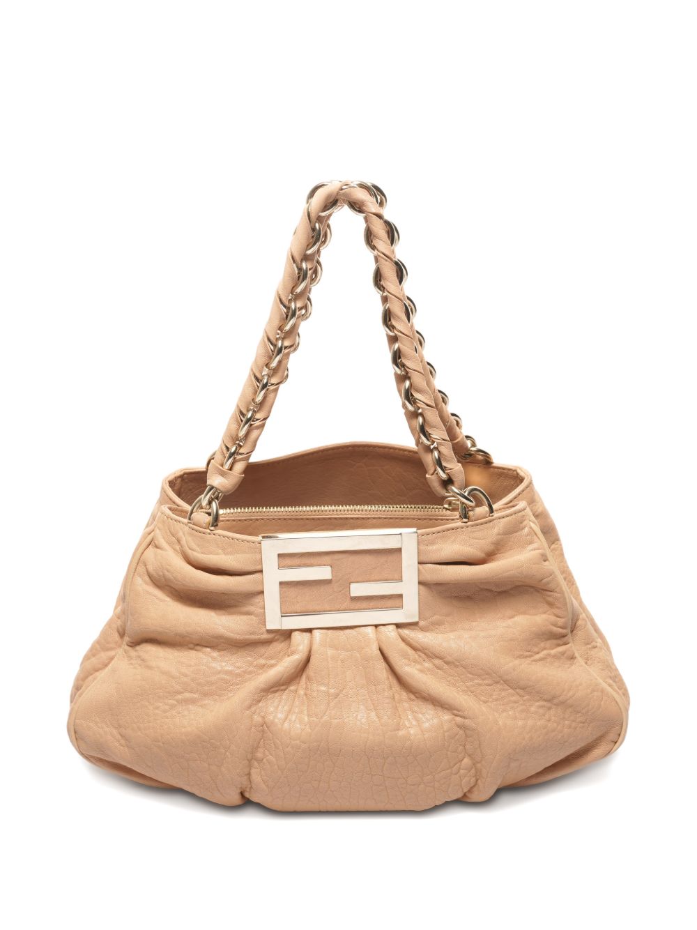 2015-2025  Mia Mamma Baguette chain leather tote bag