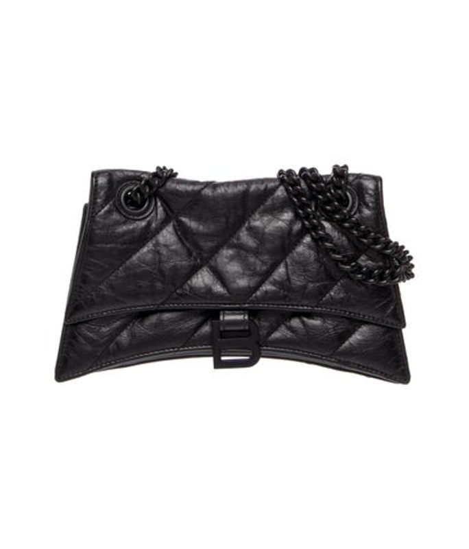 Balenciaga Leather Crush Chain Small 2022