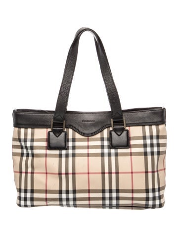 Nova Check Top Handle Bag