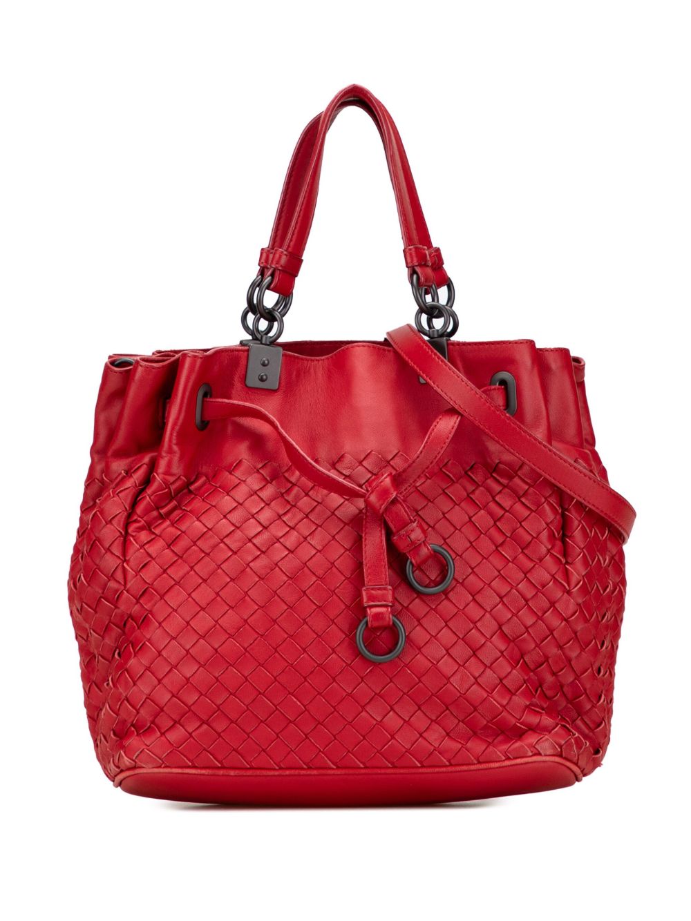 2012-2025 Nappa Intrecciato bucket bag