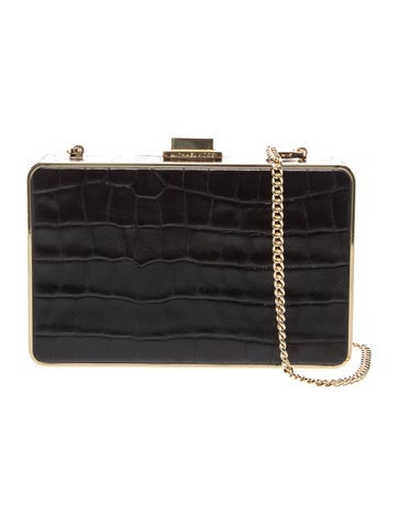 Michael Kors Leather Minaudière