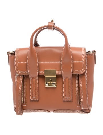 Leather Top Handle Bag