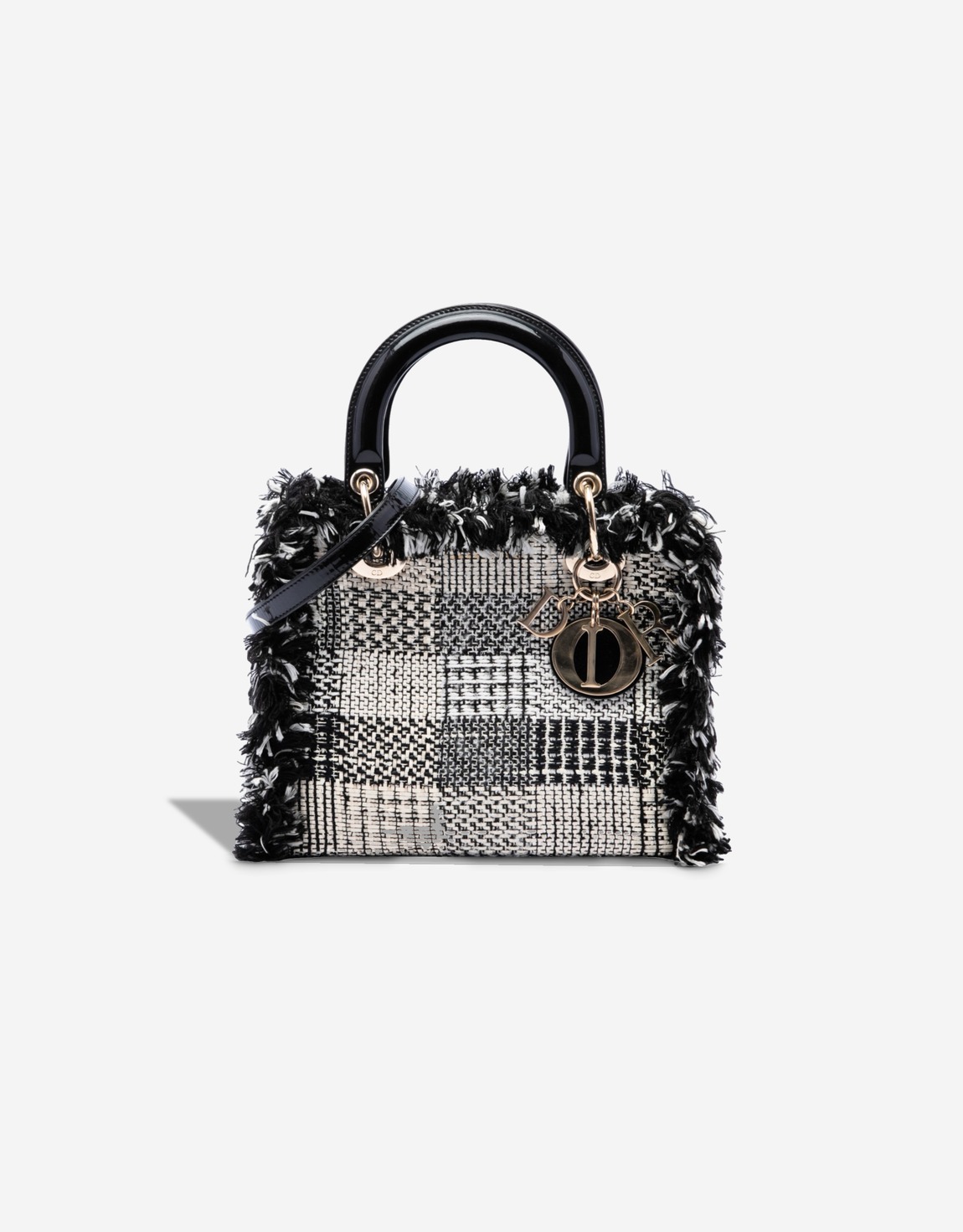 
		Lady Medium Tweed Black / White    