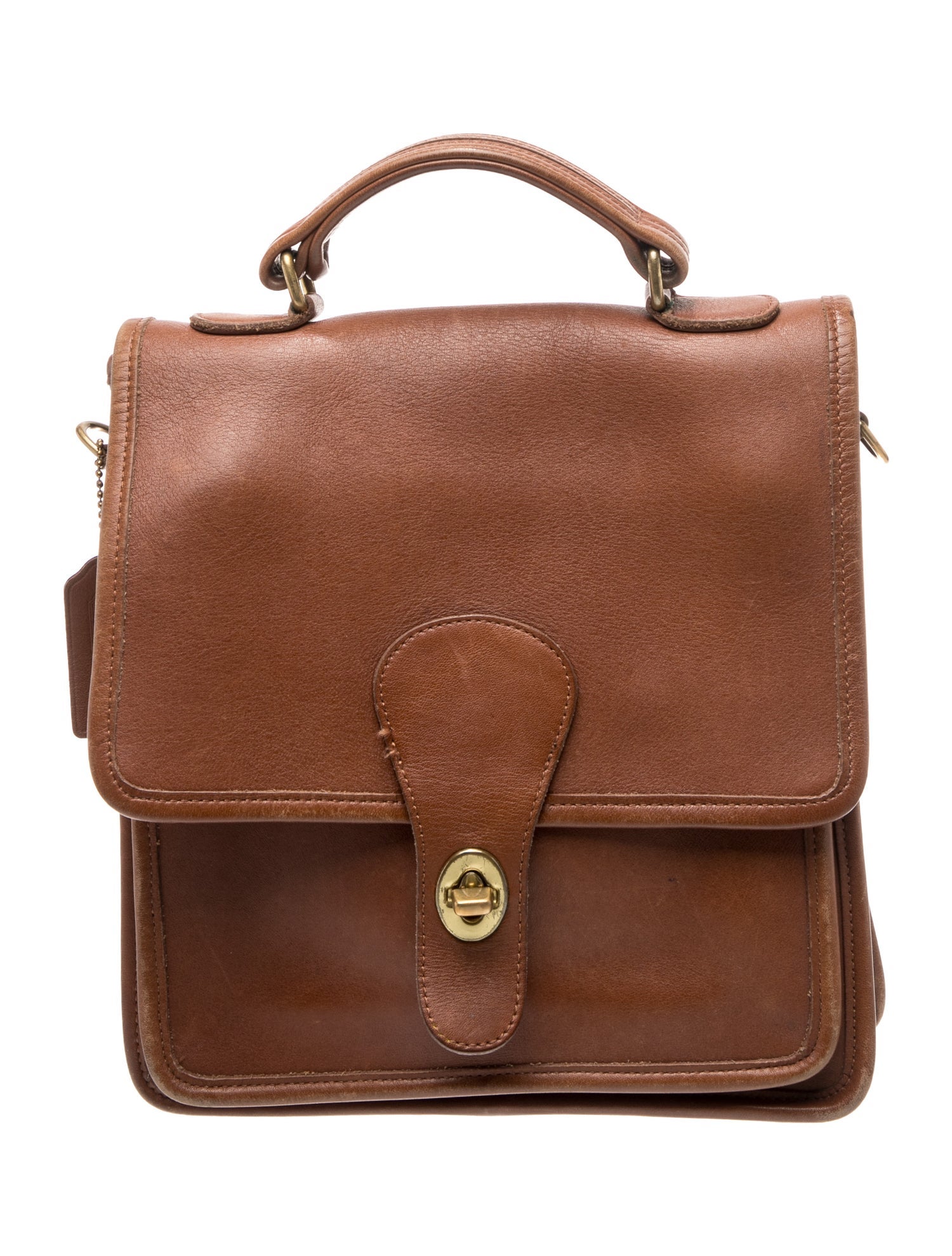 Leather Top Handle Bag