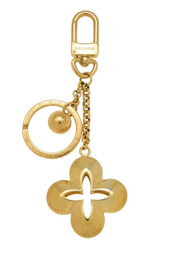 Gold Porte Cles Eclipse Bag Charm