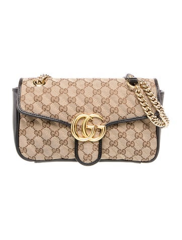 GG Canvas GG Marmont Small
