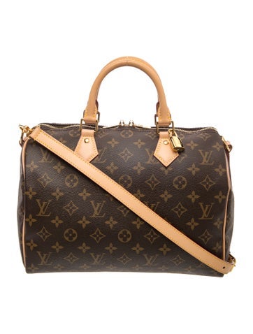 LV Monogram Speedy Bandouliere 30 w/ Tags