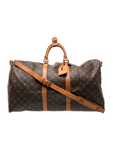 LV Monogram Keepall Bandouliere 55