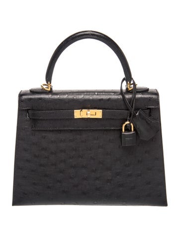 Hermes 2024 Ostrich Kelly II Sellier 25