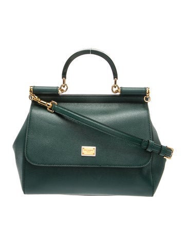 Leather Top Handle Bag