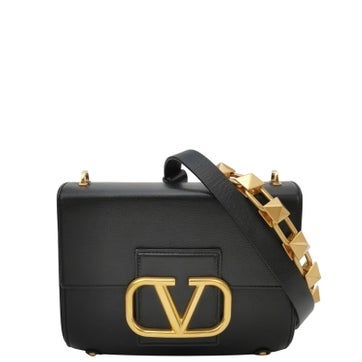 Calfskin Stud Sign Flap Mini