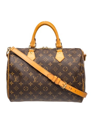 LV Monogram Speedy Bandouliere 30