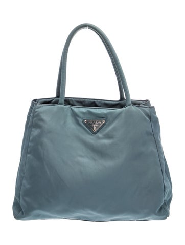Tessuto Nylon Top Handle Bag