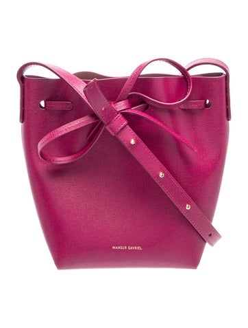 Leather Bucket Bag