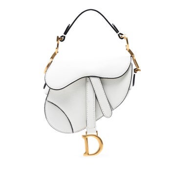 Micro Goatskin Saddle Bag