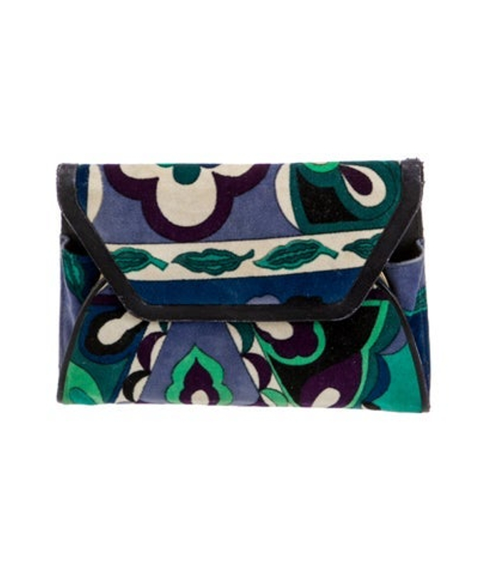 Emilio Pucci Pucci Velvet Clutch