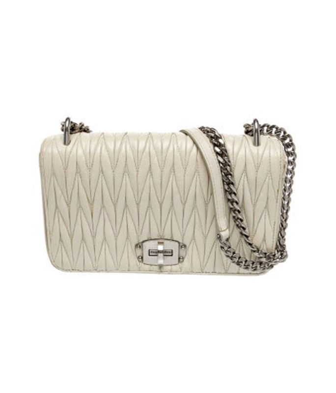 Miu Miu Miu Leather Crossbody Bag