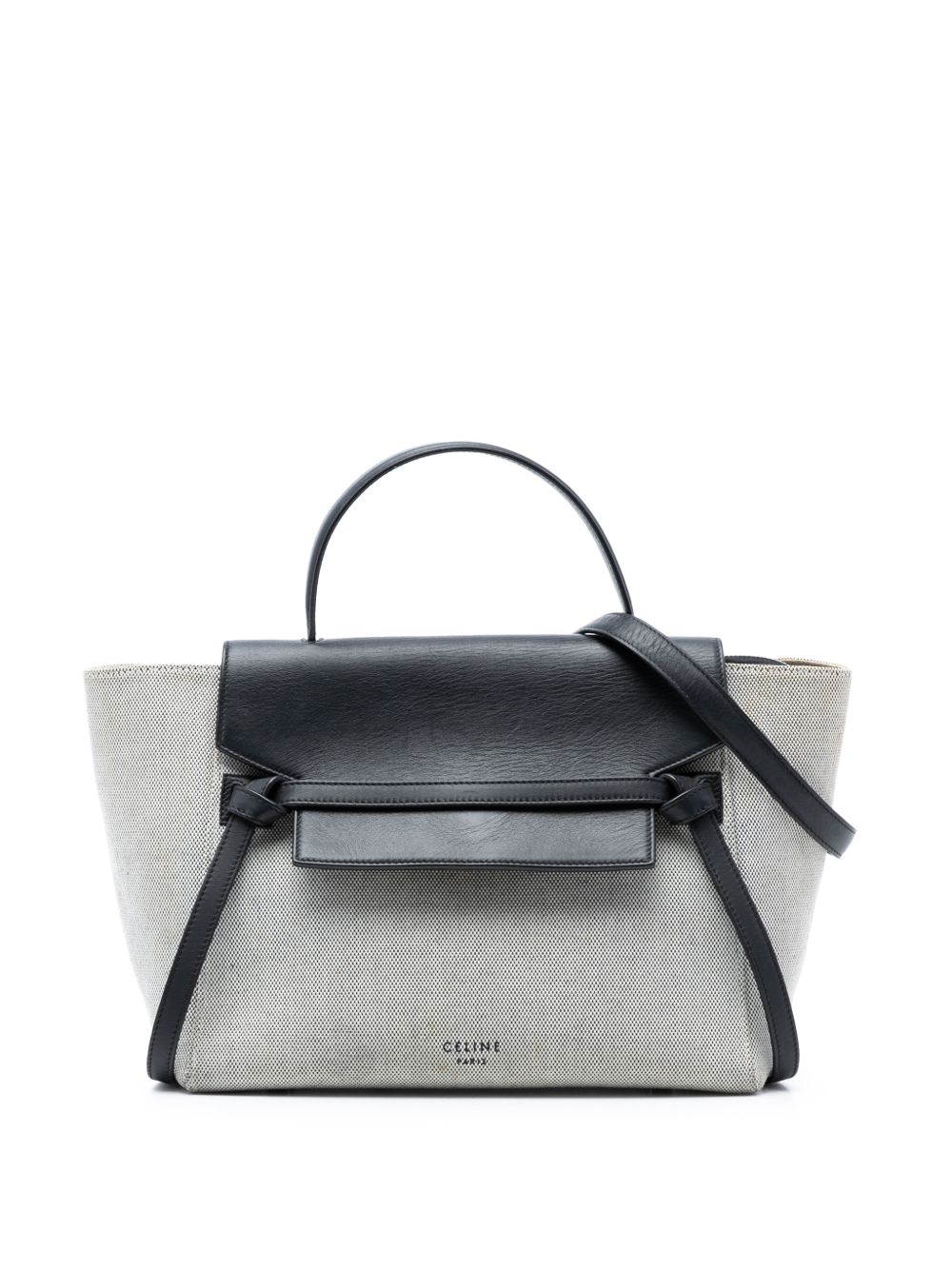 2016 Mini Canvas and Leather Belt Bag satchel