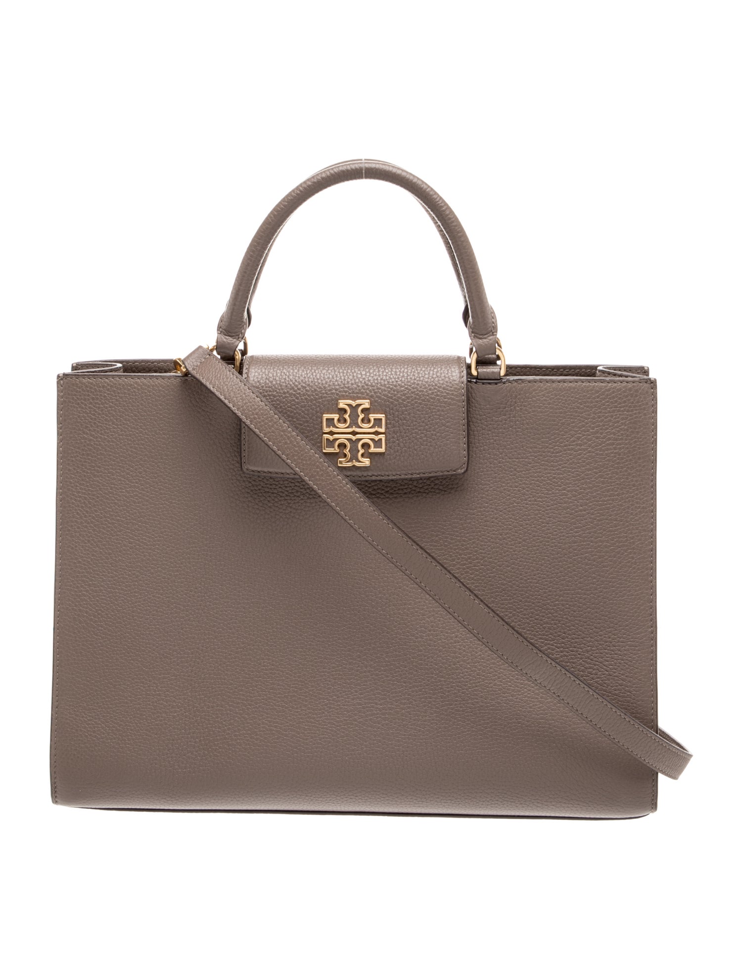 Leather Top Handle Bag
