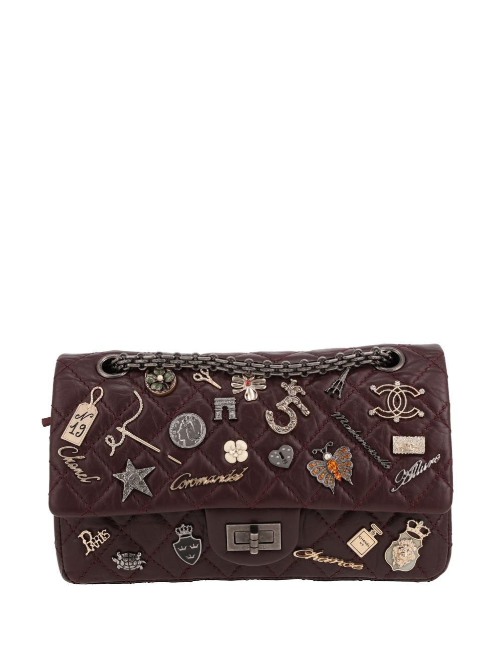 2012 2.55 Mademoiselle quilted leather shoulder bag